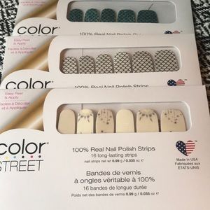 Color street nail strips!